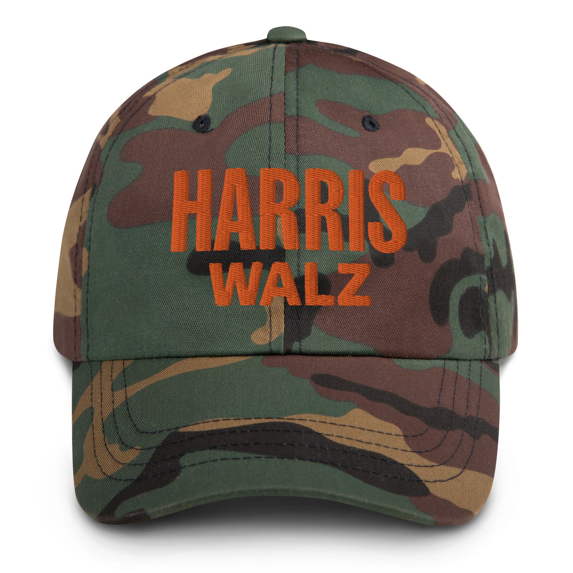 Harris-Walz Camo Dad hat