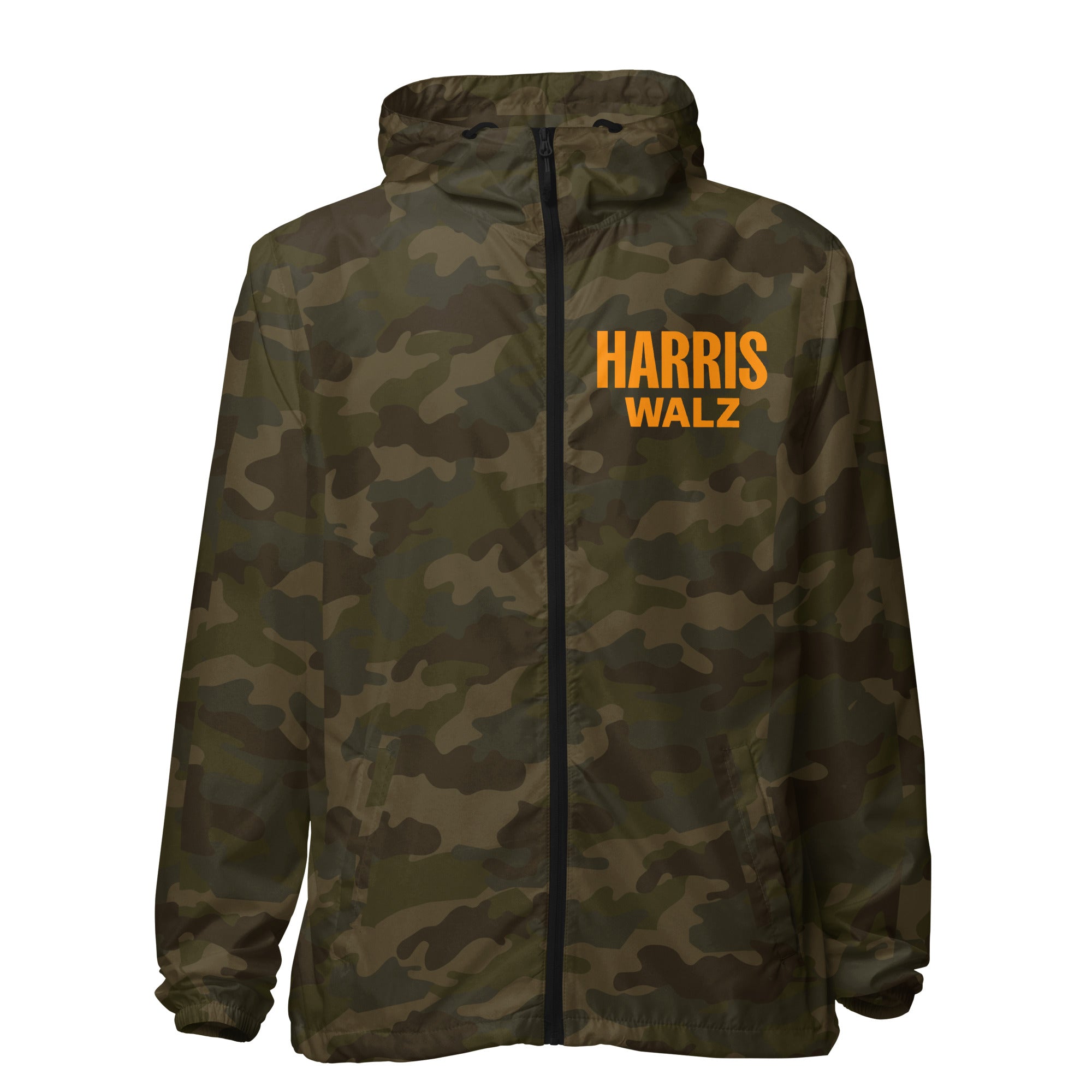 Harris-Walz "We Are Not Going Back" Unisex lightweight zip up windbreaker