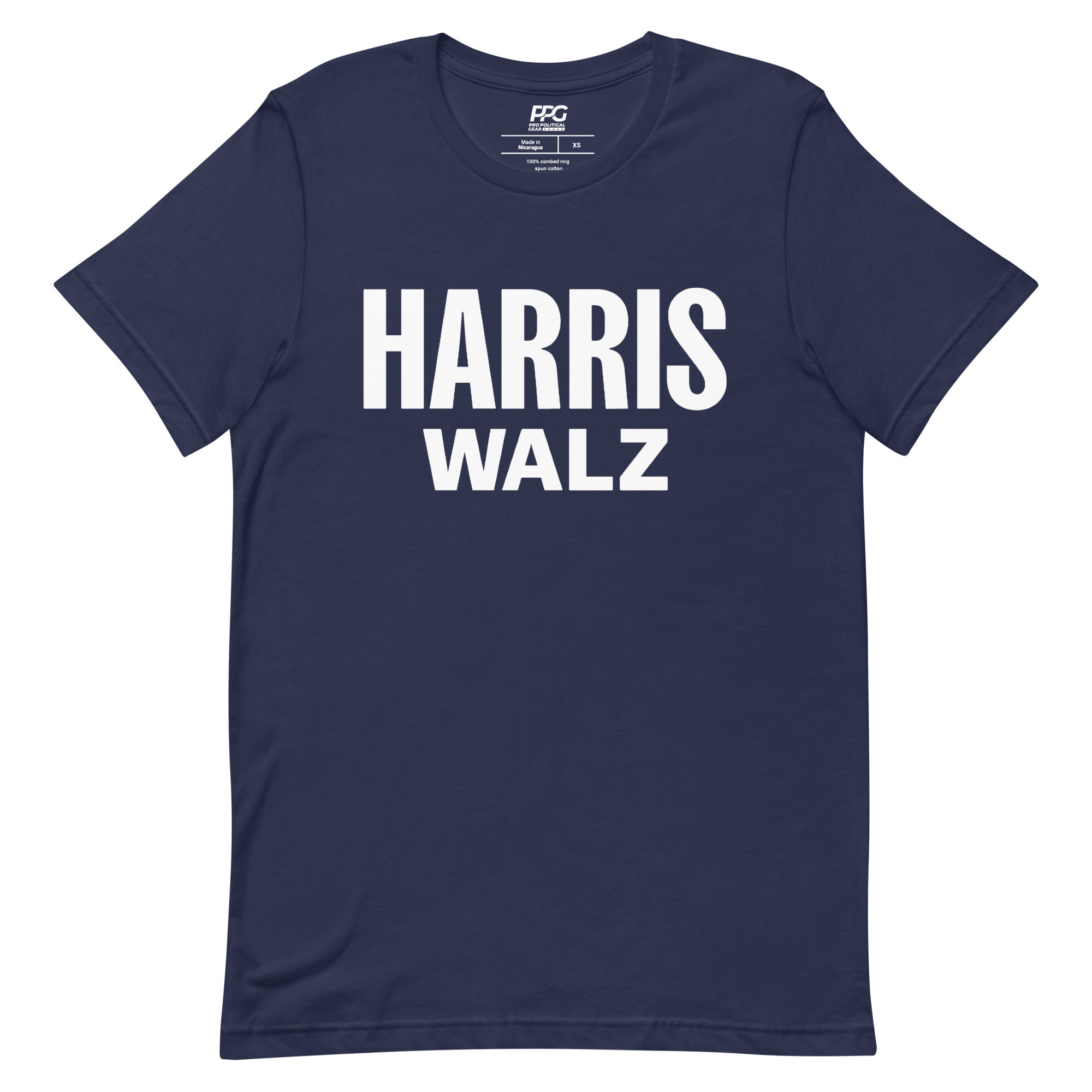 Harris-Walz '24 Navy Unisex t-shirt