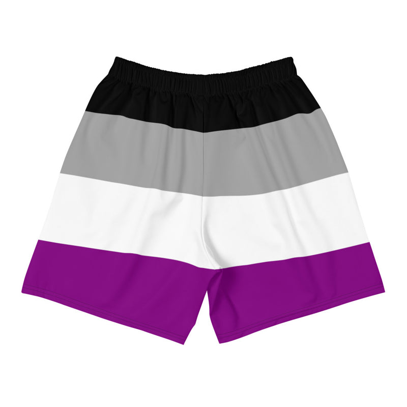Asexual Men's Athletic Long Shorts