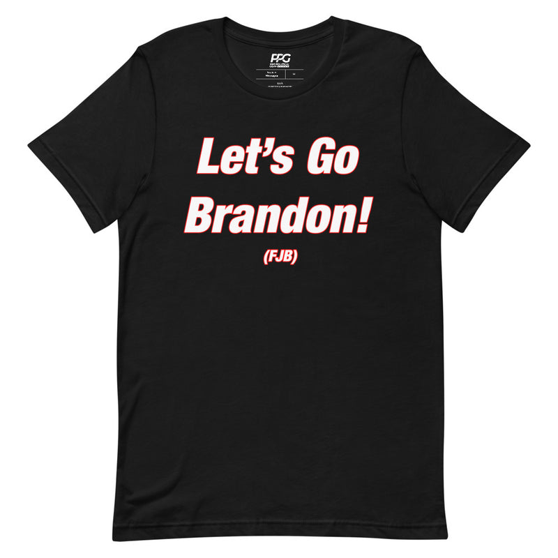 Let's Go Brandon! (Red Out Line) Unisex T-Shirt